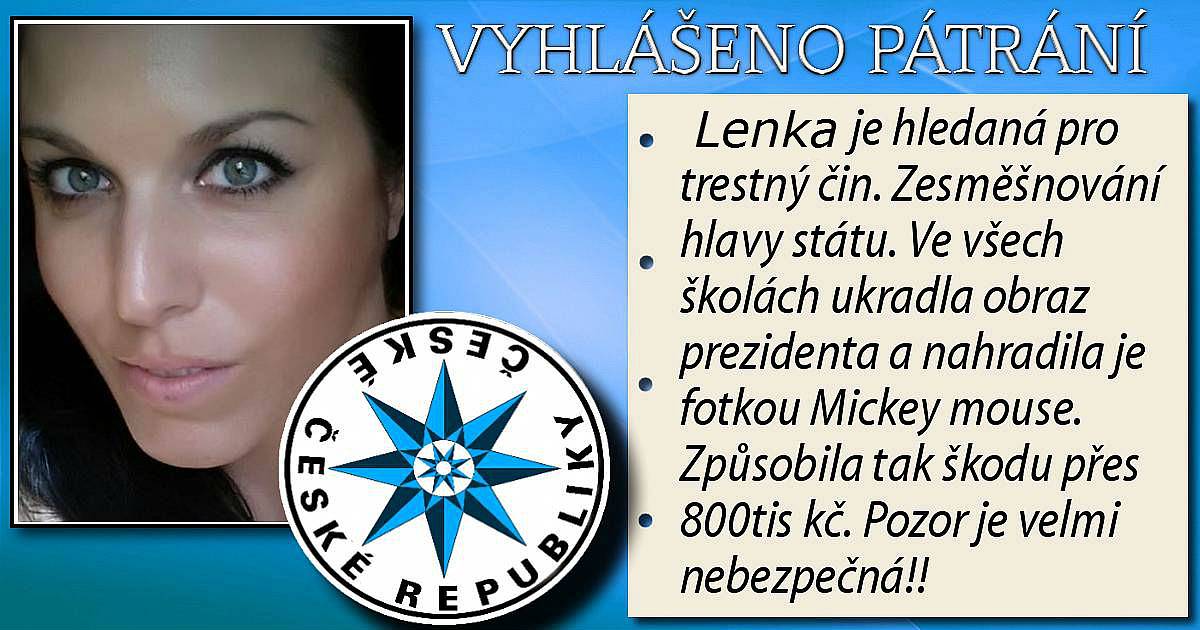 Proč je po tobě vyhlášeno pátrání?