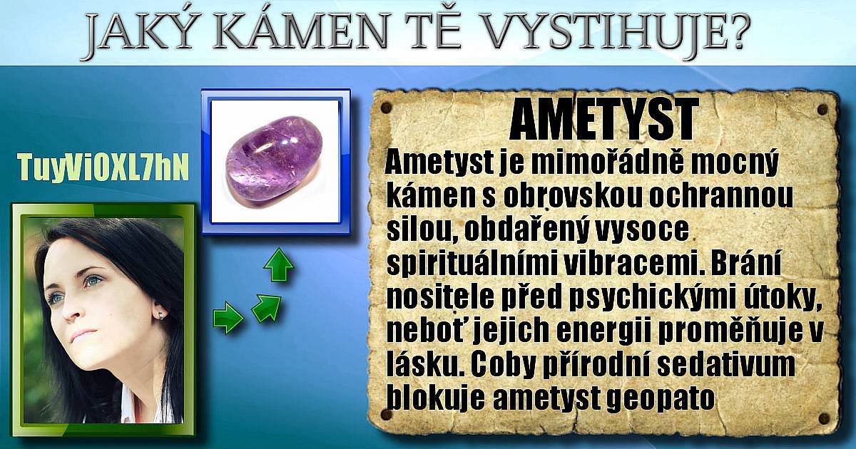 Jaký kámen tě vystihuje?