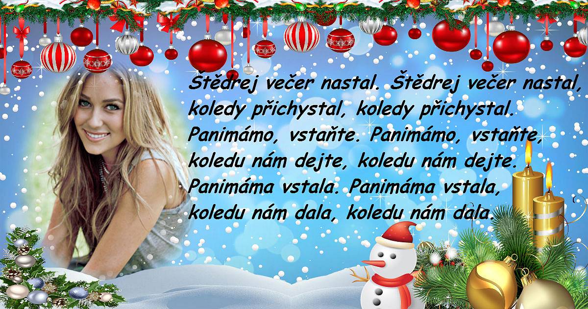Daruj Vánoční koledu