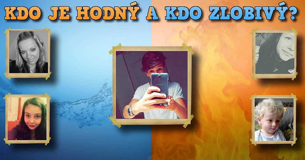 Kdo je hodný a kdo zlobivý?
