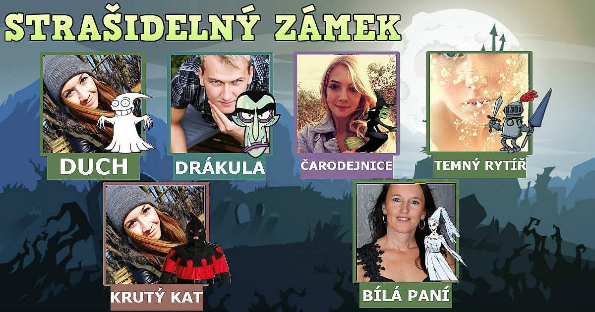 Kdo straší na strašidelném zámku?