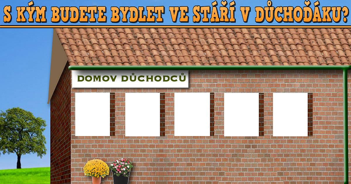 S kým budete bydlet ve stáří v důchoďáku?