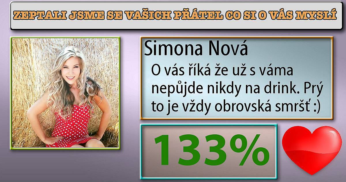 Zeptali jsme se vašich přátel co si o vás myslí.