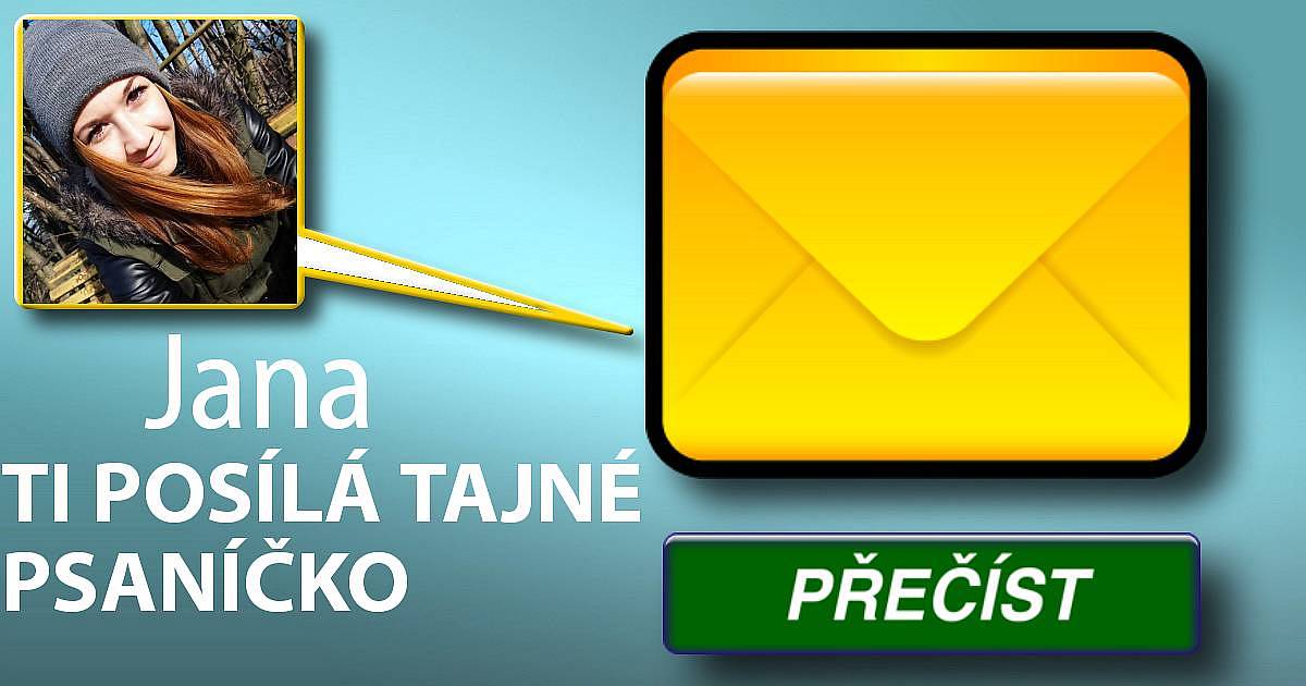 Kdo ti píše tajné psaníčka?