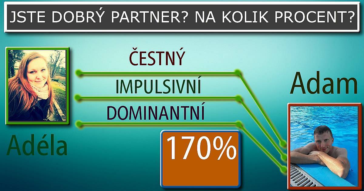 Jste dobrý partner? Na kolik procent?