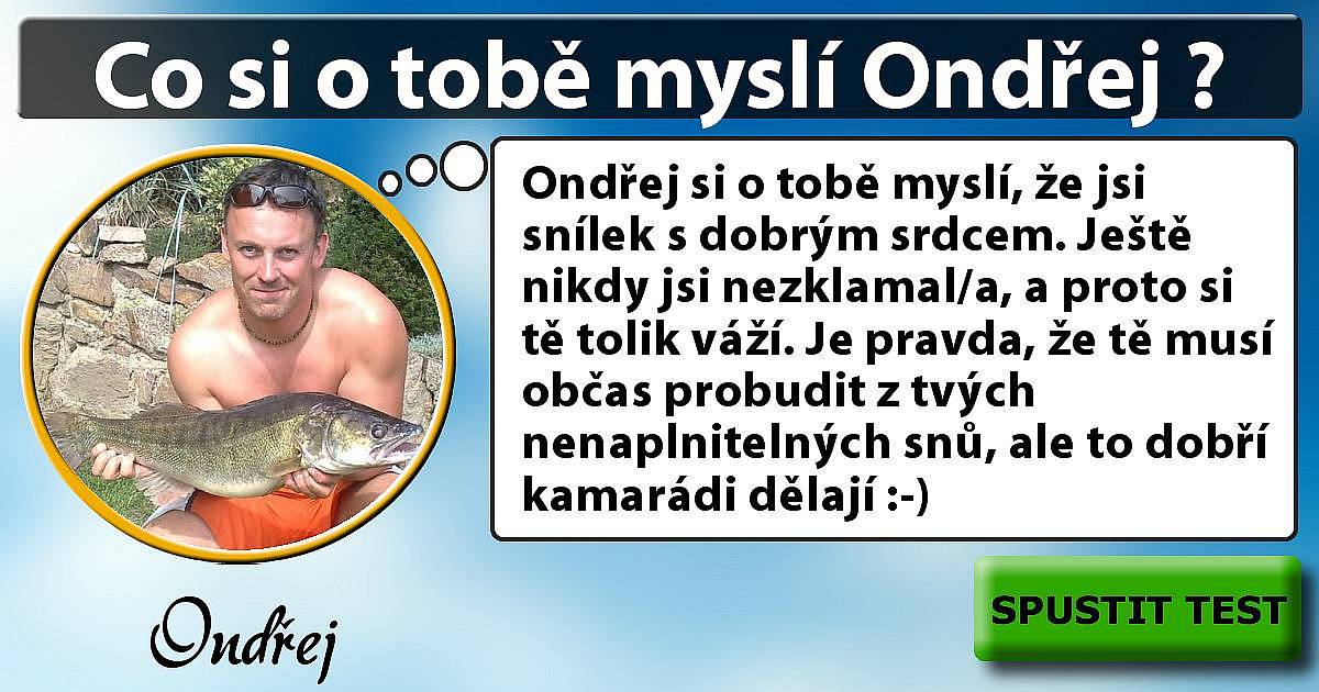 Co si o tobě myslí.......?
