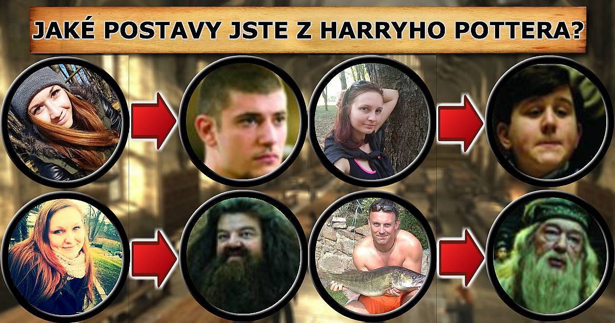 Jaké postavy z Harryho Pottera jste?