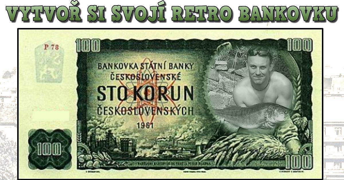Vytvořte si retro stokorunu