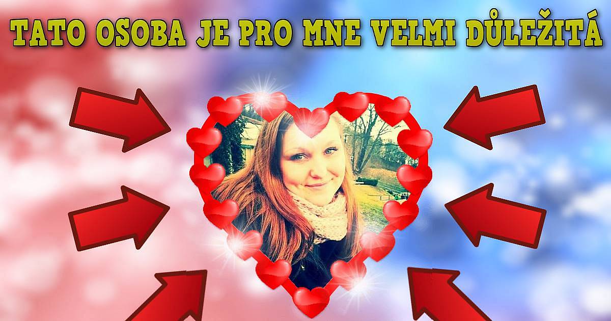 Která osoba je pro vás důležitá?