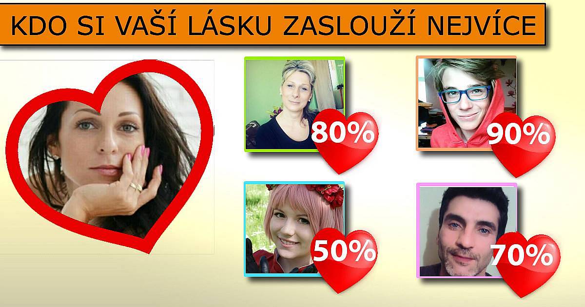 Kdo si vaší lásku zaslouží ze všech nejvíce?
