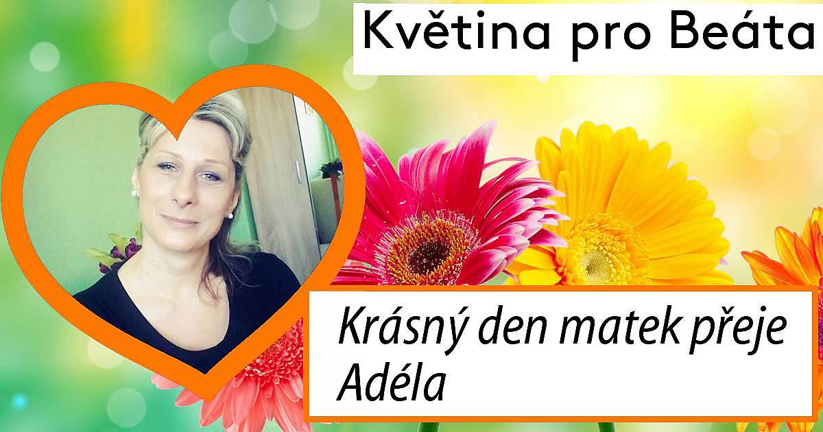 Pošlete květinu ke Dni matek