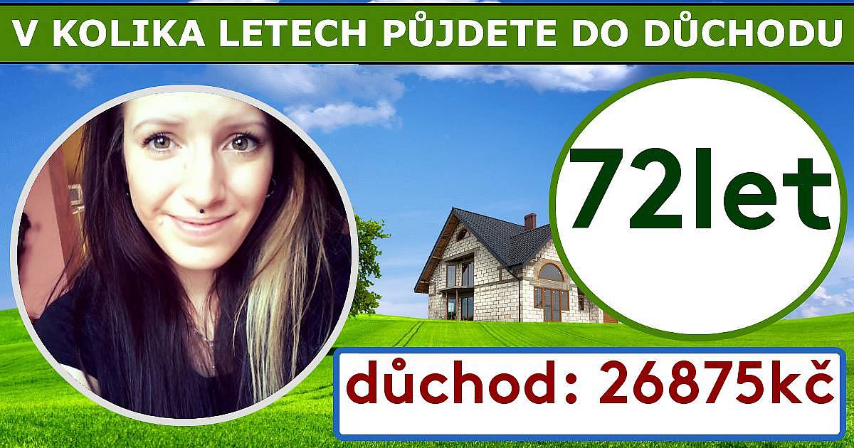 V kolika letech půjdete do důchodu?