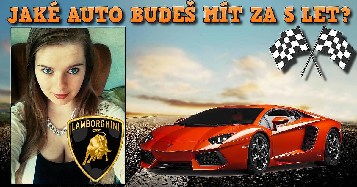 Jaké auto budeš mít za 5 let?