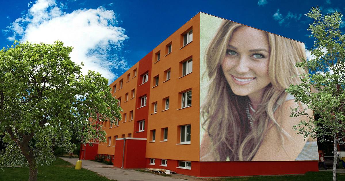 Nechali jsme vaší fotku zvěčnit na panelák.