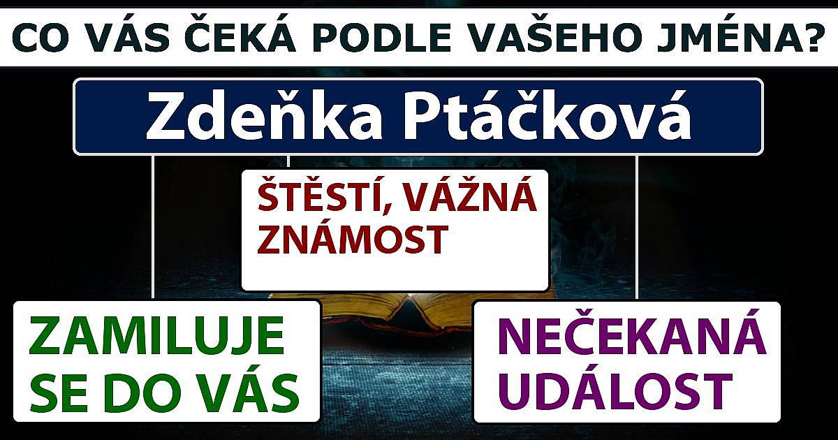 Co vás čeká v budoucnu podle vašeho jména?