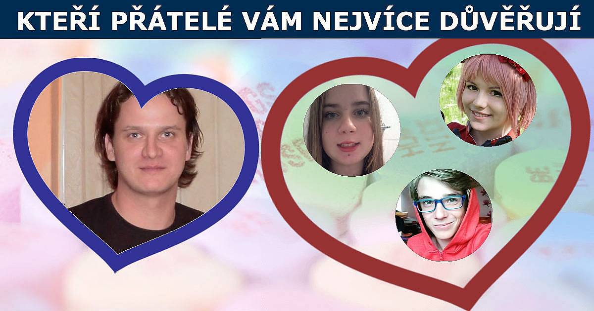 Kteří přátelé vám nejvíce důvěřují?