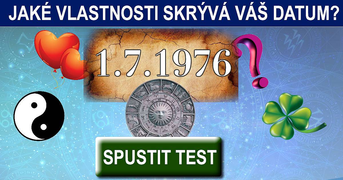 Jaké vlastnosti skrývá váš datum narození?