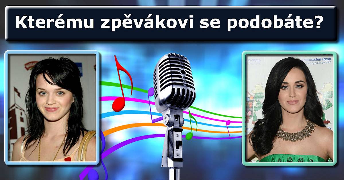 Kterému zpěvákovi se podobáte?
