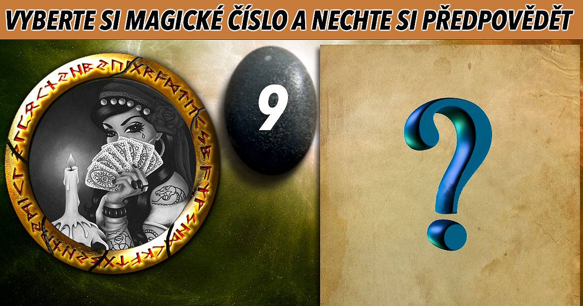 Vyberte magické číslo a nechte si předpovědět.