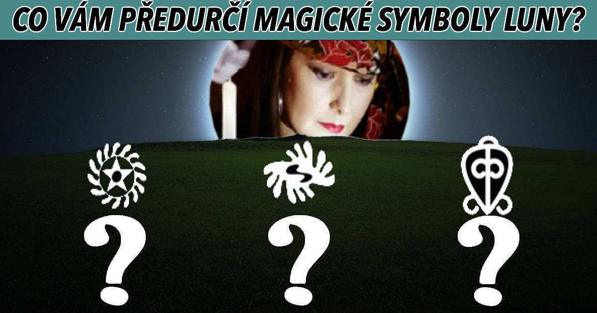 Co vám předurčí magické symboly luny?