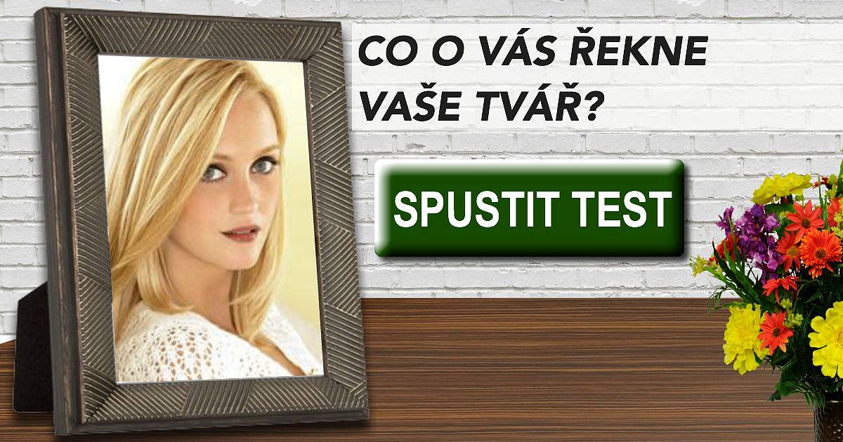 Co o vás dokáže říct vaše tvář?