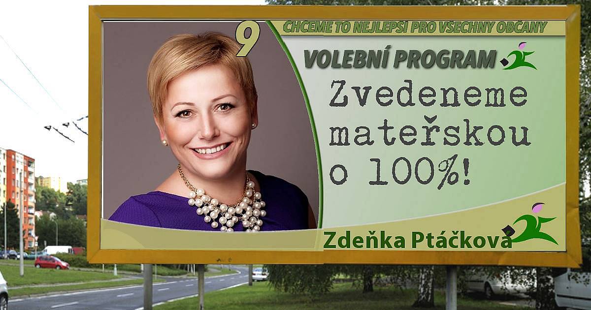 Jaký je váš volební billboard?