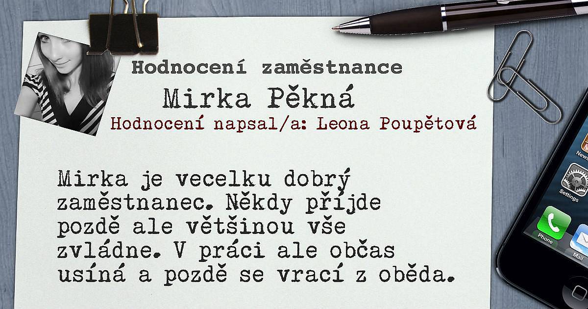 Chcete vědět jaké hodnocení na vás napsali vaši přátelé?