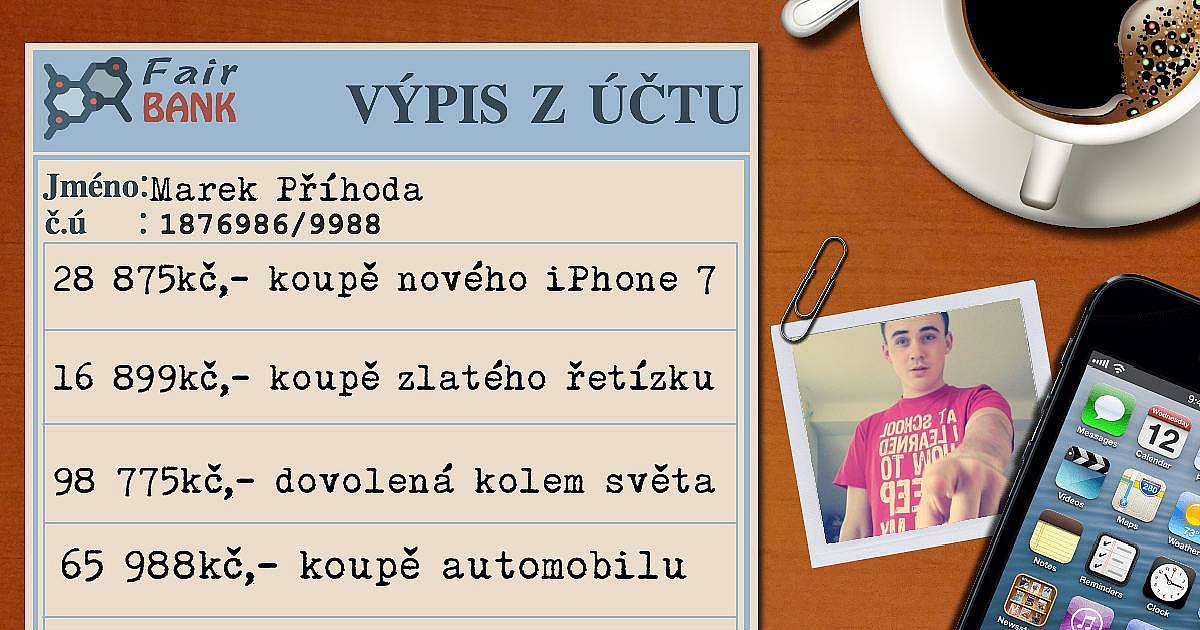 Našli jsme váš výpis z účtu! Částky jsou velmi vysoké!