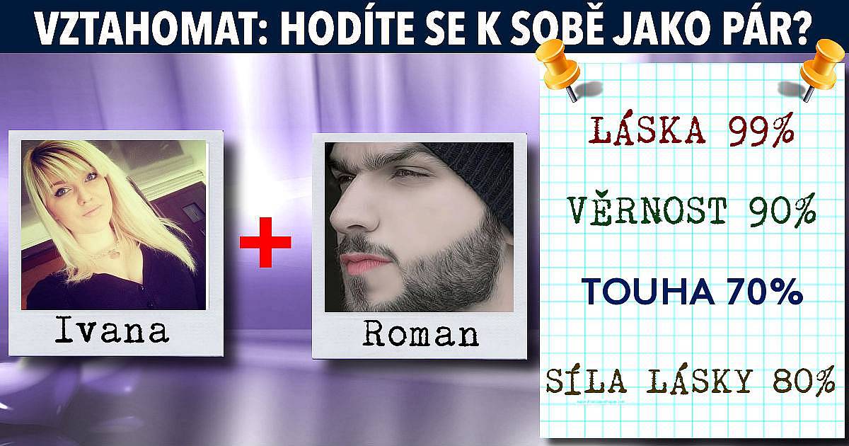 Vztahomat: Hodíte se k sobě jako pár?
