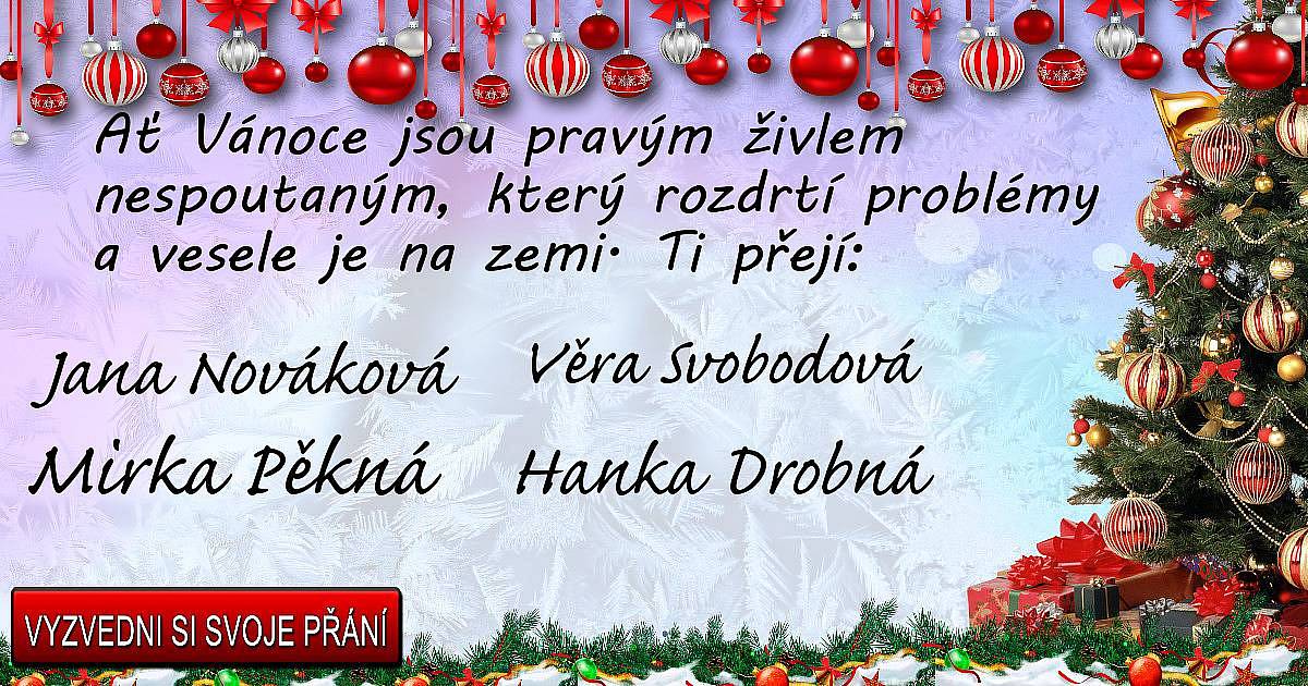 Co vám přejí vaši přátelé?