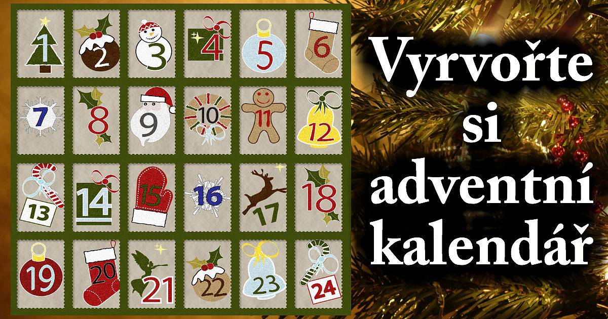 Vytvořte si s přáteli adventní kalendář