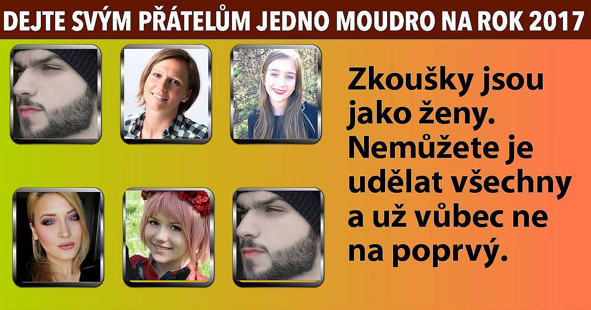 Dejte svým přátelům jedno moudro na rok 2017
