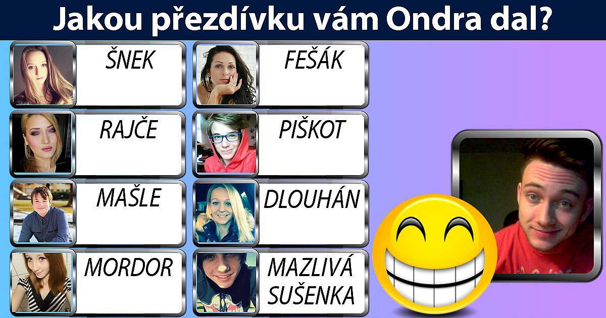 Jaké přezdívky jste rozdali přátelům?