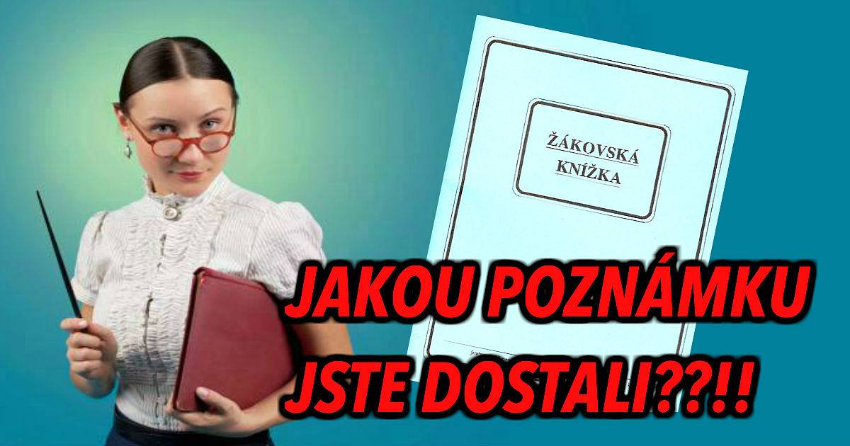 Jakou vtipnou poznámku jste dostali?