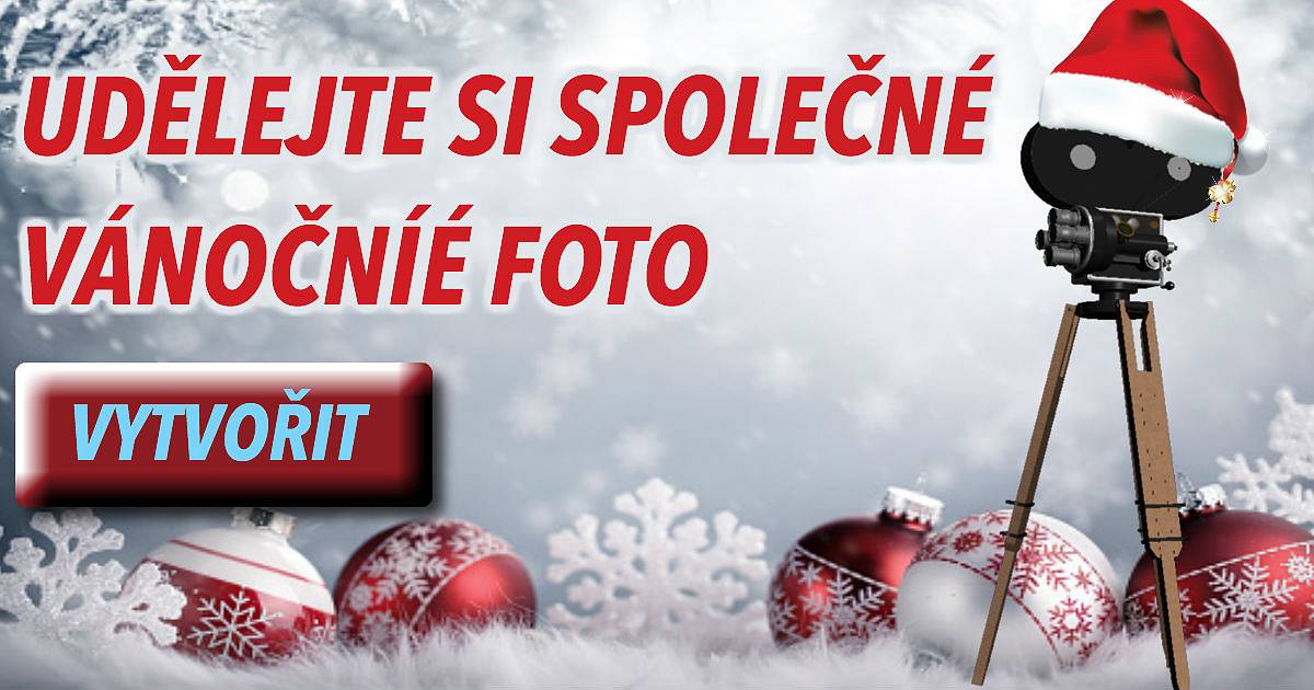 Udělejte si společné vánoční foto