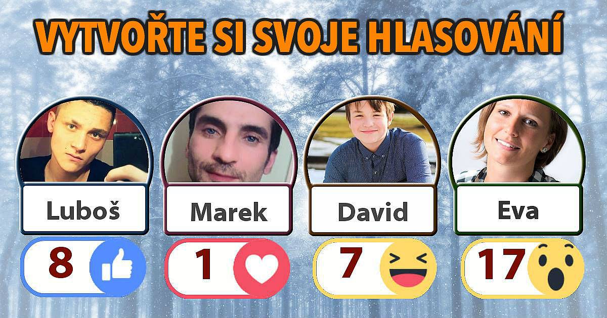 HLASUJTE: Kdo dostane pod stromek nejvíce dárků?