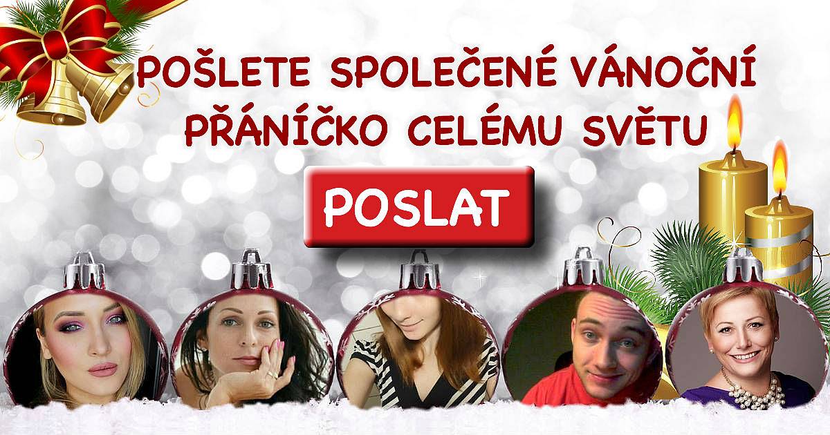 Pošlete společné vánoční přáníčko