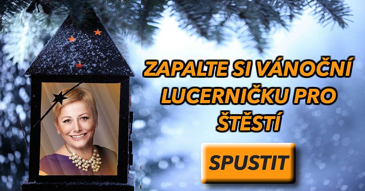 Zapalte si vánoční lucerničku pro štětsí