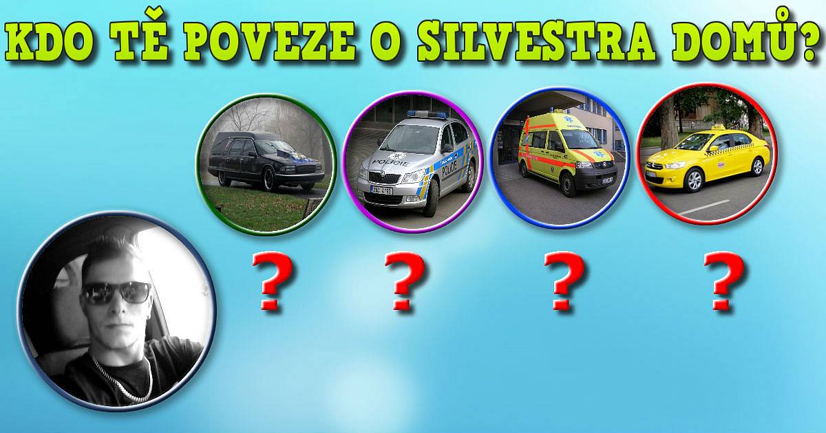Kdo tě poveze o Silvestra domů?
