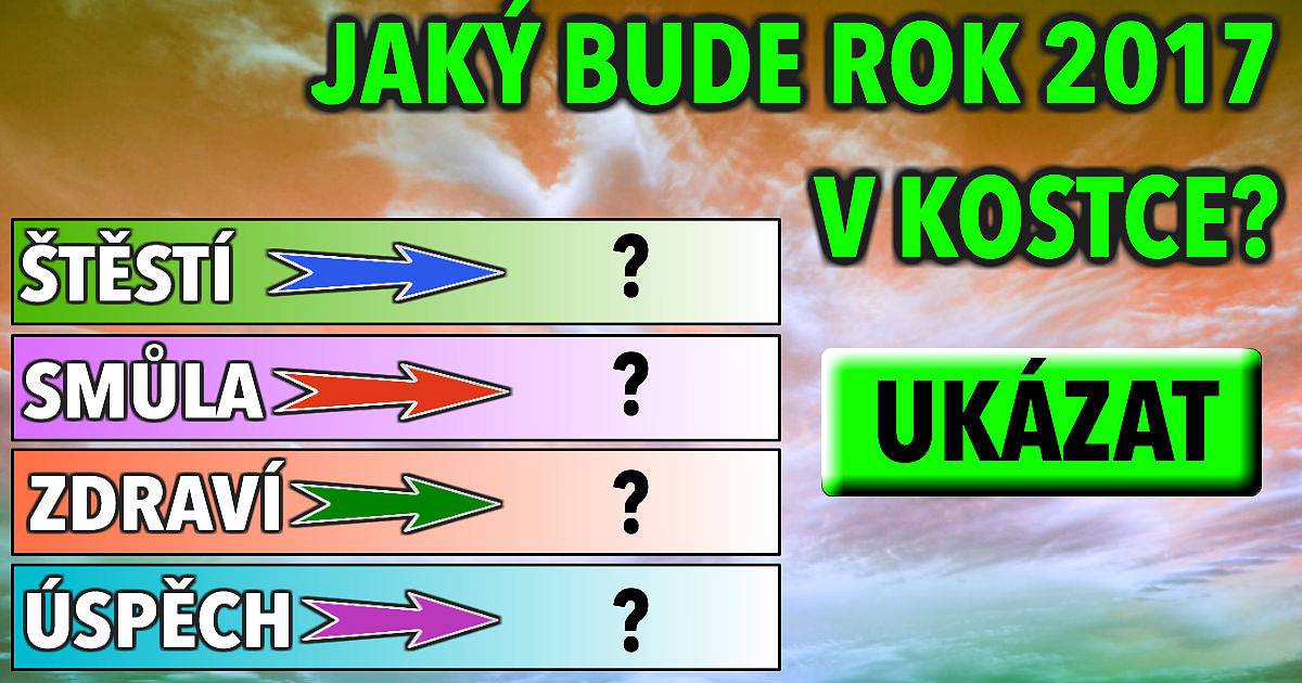 Jaký bude rok 2017 v kostce?
