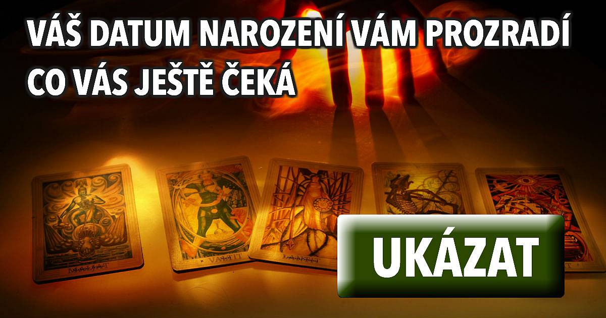 Váš datum narození vám prozradí co vás ještě čeká!!