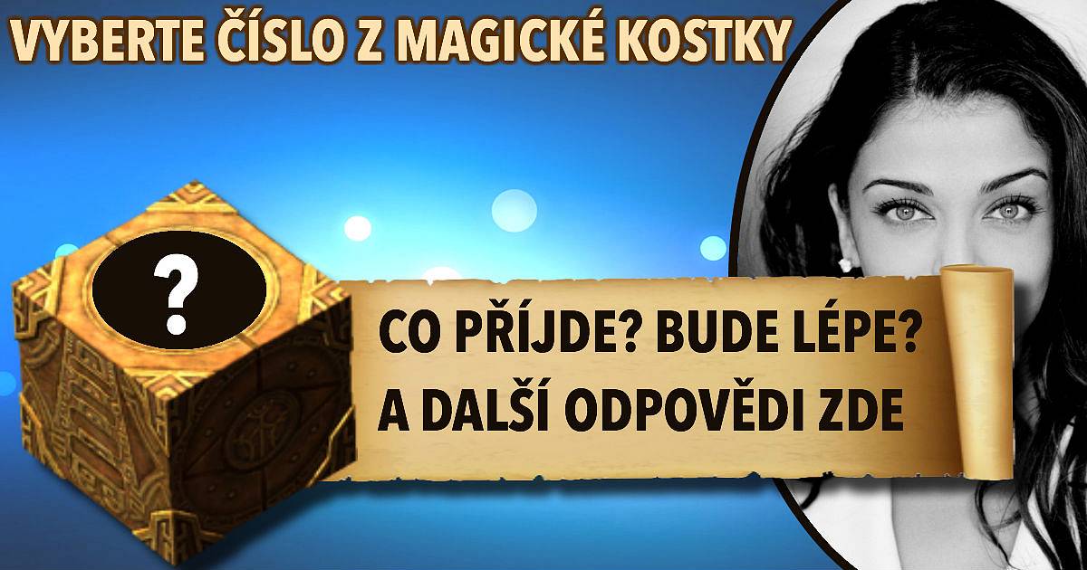 Vyberte číslo s magické kostky!!