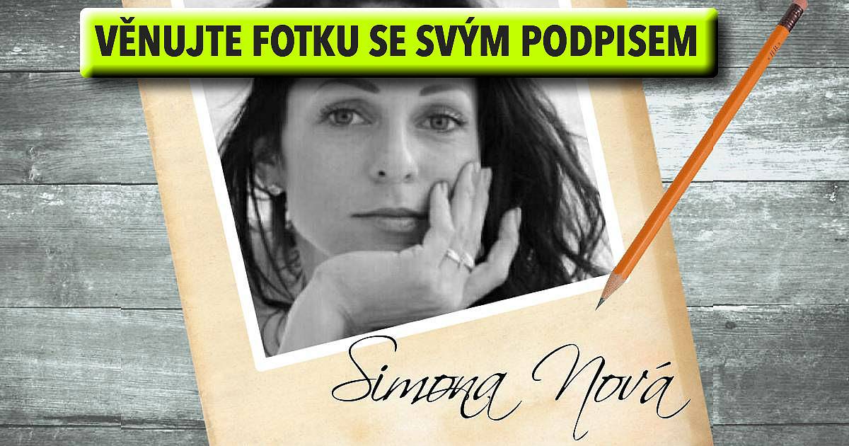 Věnujte fotku se svým podpisem!!