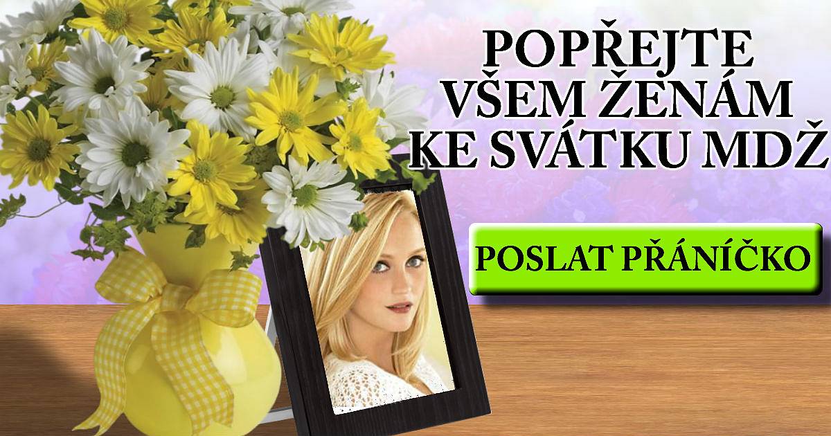 Popřejte ženám ke svátku MDŽ