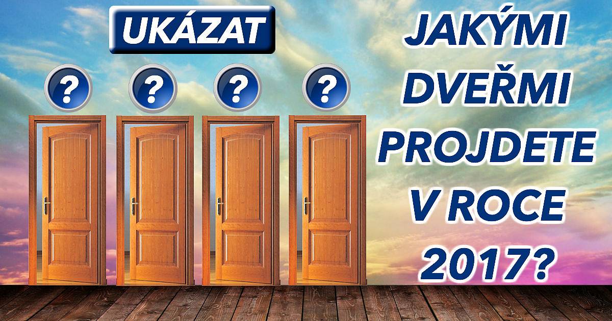 Jakými dveřmi projdete v roce 2017?