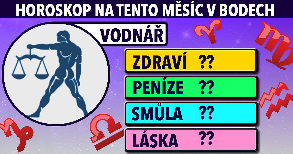 Horoskop na tento měsíc v bodech!!