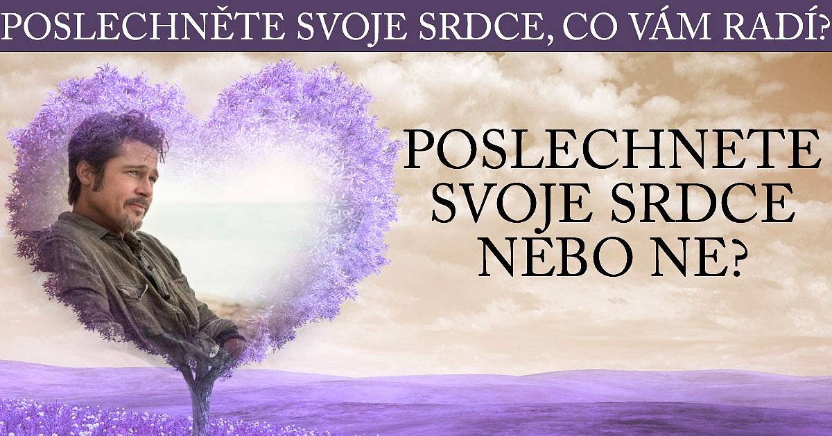 Poslechněte svoje srdce. Co vám radí?