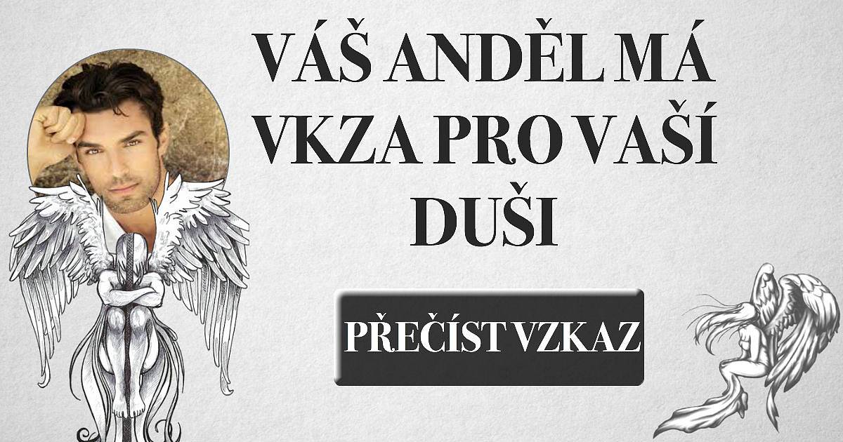 Váš anděl má vzkaz pro vaší duši