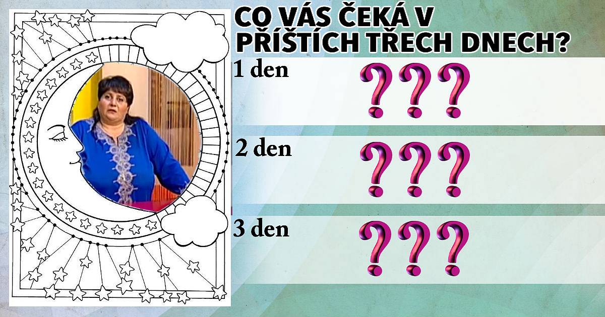 Co vás čeká v příštích třech dnech?