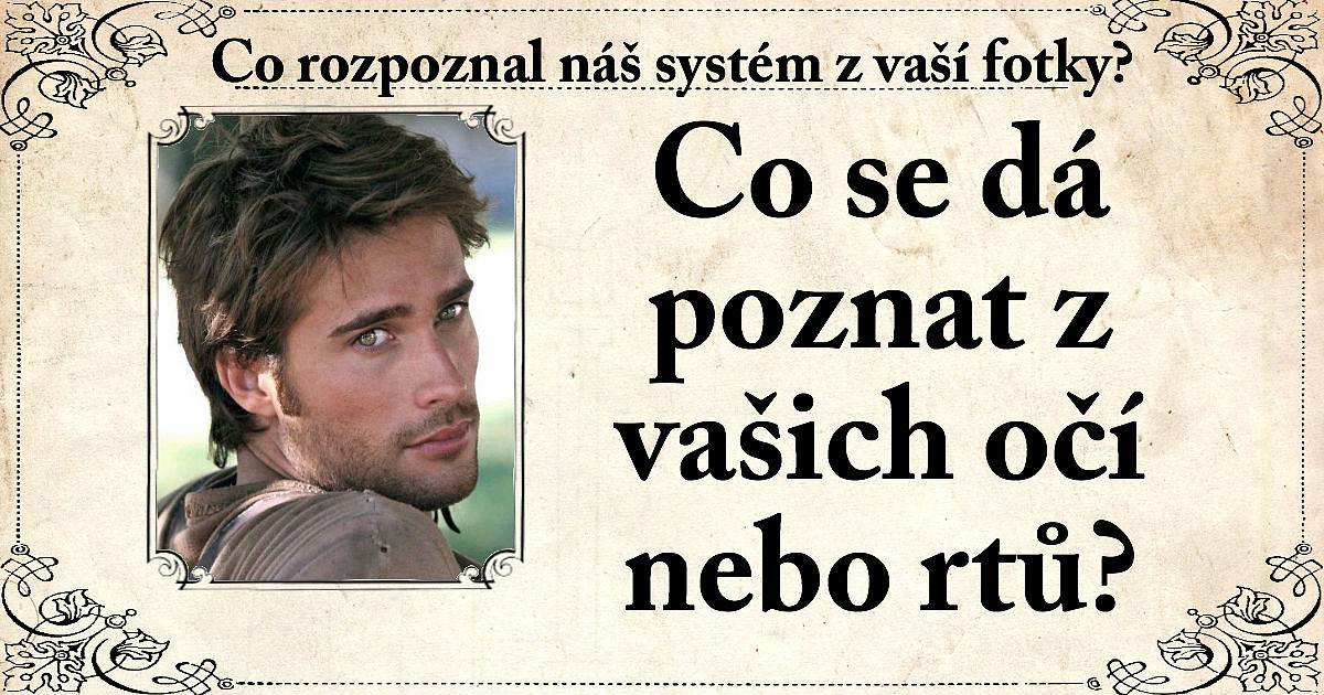 Co rozpozná náš systém z vaší fotky?